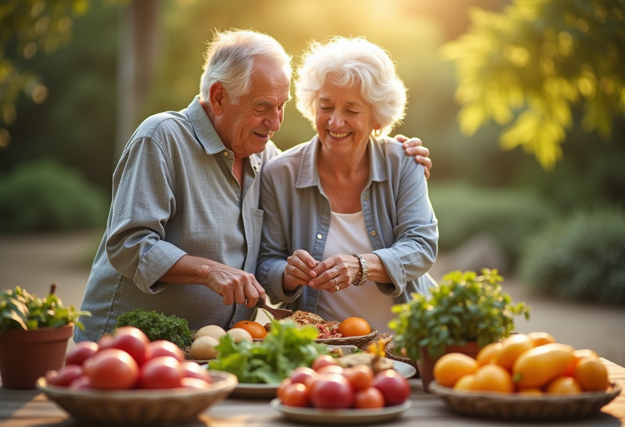 Здоровий сніданок з фруктами